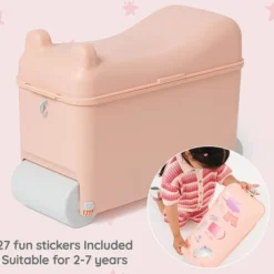 Little Rolla Valise Ride-on - Rose Poudré