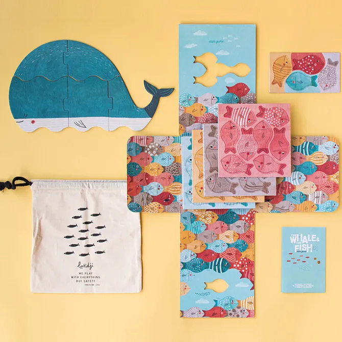 Londji Jeu Calme - La Baleine et les Petits Poissons