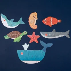 Londji Mes Premiers Puzzles Progressifs et Réversibles Blue