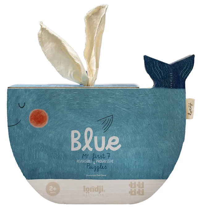 Londji Mes Premiers Puzzles Progressifs et Réversibles Blue