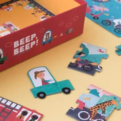 Londji Puzzle d'Observation - Beep Beep