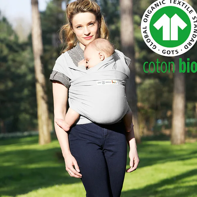 Love Radius Echarpe de Portage La Basic Bio - Perle
