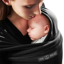Love Radius Echarpe de Portage L'Originale - Noir