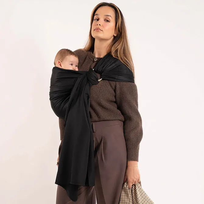 Love Radius Echarpe Tissée sans Noeud - Black
