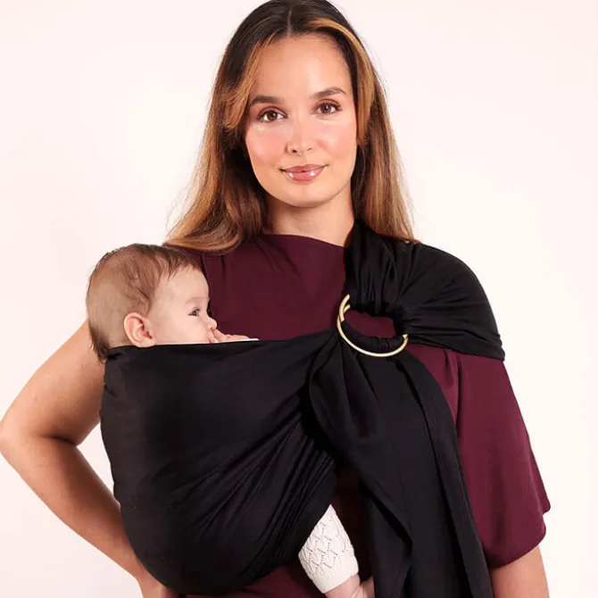 Love Radius Echarpe Tissée sans Noeud - Black