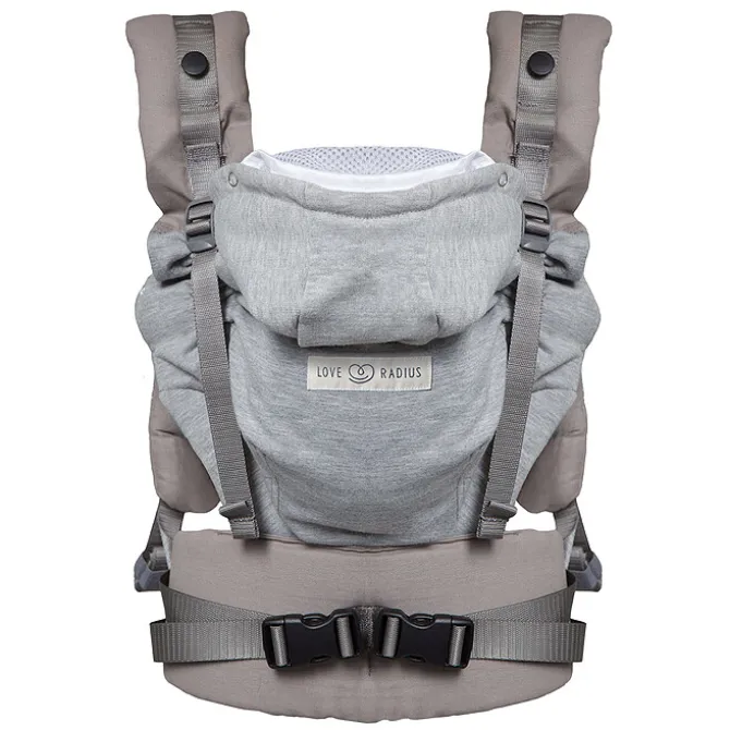 Love Radius HoodieCarrier 2 - Gris Athlétique