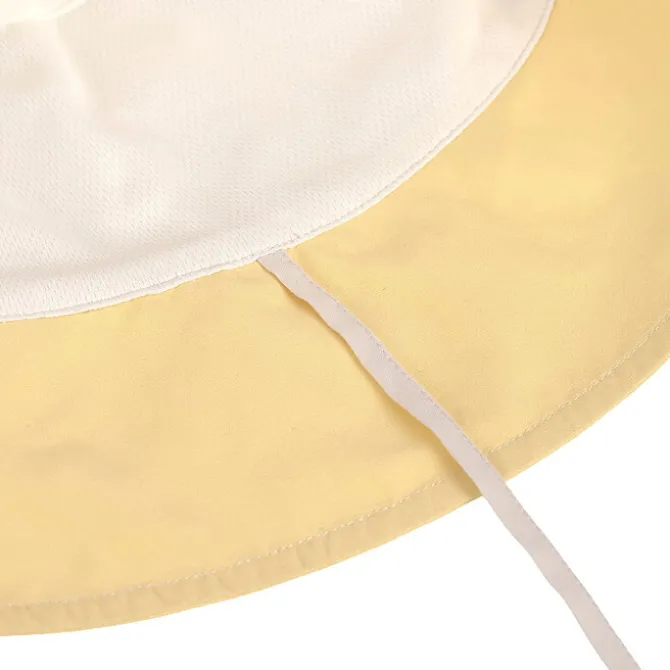 LÄSSIG Bob Anti-UV Damier Jaune Pâle Sel Marin - 1/3 Ans