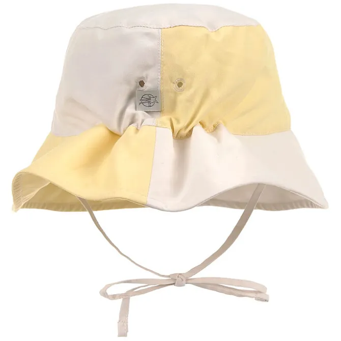 LÄSSIG Bob Anti-UV Damier Jaune Pâle Sel Marin - 1/3 Ans