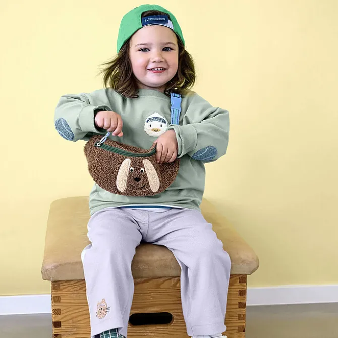 LÄSSIG Casquette Visière Courbée Tiny Team Chien - 1/2 Ans