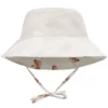 LÄSSIG Chapeau Anti-UV Réversible Ice Cream Chien Sel Marin - 7/12 Mois