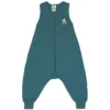 LÄSSIG Combinaison pour Dormir Chien Bleu Vert - 4/6 Ans