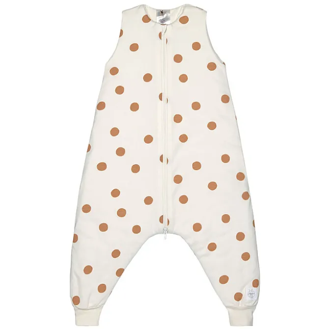 LÄSSIG Combinaison pour Dormir Big Dots Blanc Cassé - 1/2 Ans