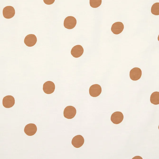LÄSSIG Combinaison pour Dormir Big Dots Blanc Cassé - 1/2 Ans