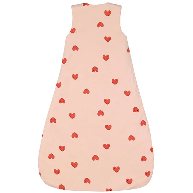 LÄSSIG Gigoteuse Mi-saison Coeur Rose Pêche - Prématuré