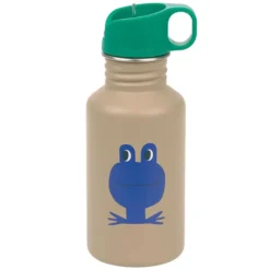 LÄSSIG Gourde Inox Happy Trails Grenouille - 500 ml