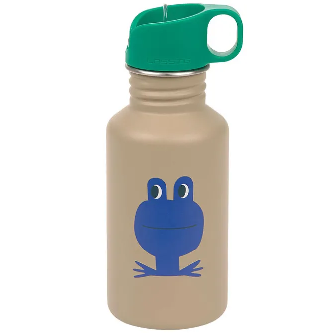 LÄSSIG Gourde Inox Happy Trails Grenouille - 500 ml