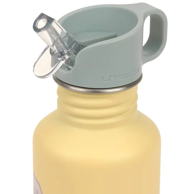 LÄSSIG Gourde Inox Happy Trails Fleur - 500 ml