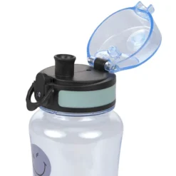 LÄSSIG Gourde Smileyworld® Bleu - 420 ml