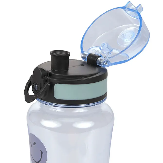 LÄSSIG Gourde Smileyworld® Bleu - 420 ml