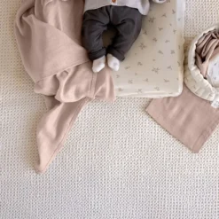 LÄSSIG Housse Matelas à Langer Miracle of Nature - Feuilles