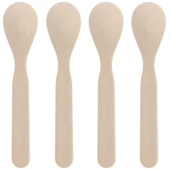 LÄSSIG Lot de 4 Cuillères Happy Fruits - Cerise