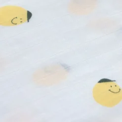 LÄSSIG Lot de 3 Langes Happy Fruits - Citron