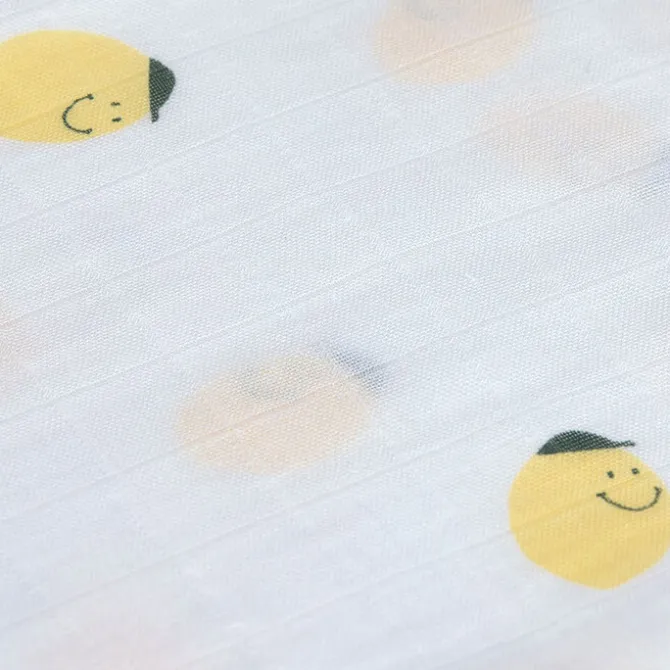 LÄSSIG Lot de 3 Langes Happy Fruits - Citron