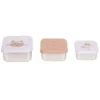 LÄSSIG Lot de 3 Petites Boîtes à Goûter Tiny Team - Chat