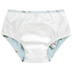 LÄSSIG Maillot de Bain Couche Camion de Glace Illusion Bleu - 7/12 Mois