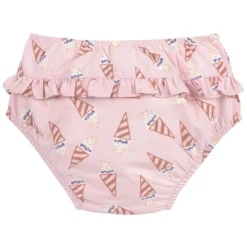 LÄSSIG Maillot de Bain Couche Ice Cream Rose Pâle - 2/3 Ans