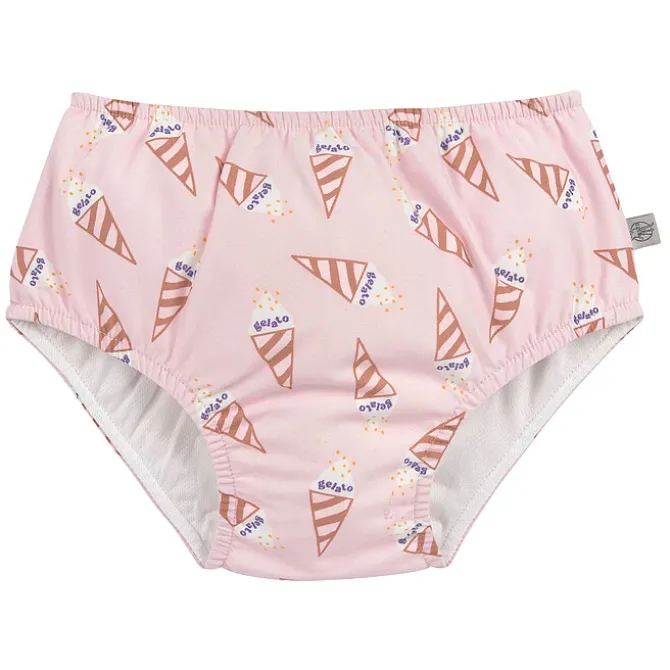 LÄSSIG Maillot de Bain Couche Ice Cream Rose Pâle - 12/18 Mois