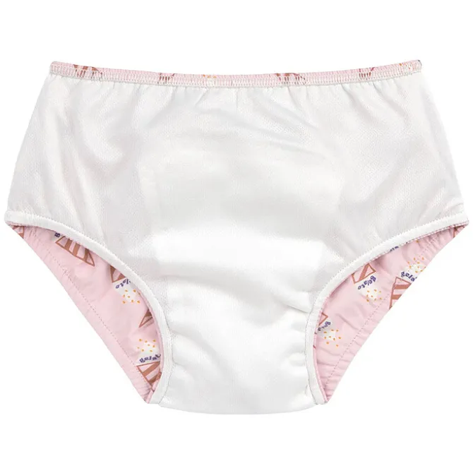 LÄSSIG Maillot de Bain Couche Ice Cream Rose Pâle - 12/18 Mois