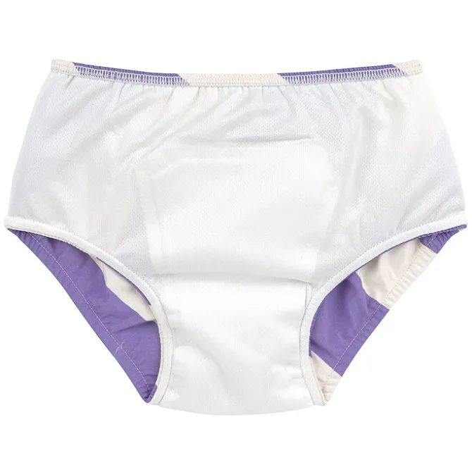 LÄSSIG Maillot de Bain Couche Rayures Violet Sel Marin - 12/18 Mois