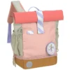 LÄSSIG Mini Sac à Dos Rolltop Sunny Explorer - Rose Pink