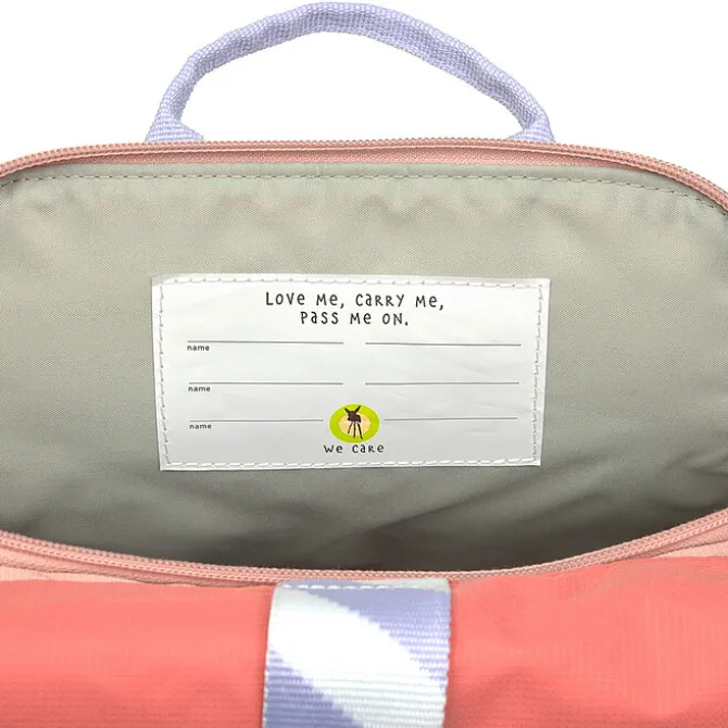 LÄSSIG Mini Sac à Dos Rolltop Sunny Explorer - Rose Pink