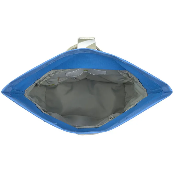 LÄSSIG Mini Sac à Dos Rolltop Sunny Explorer - Vert Bleu
