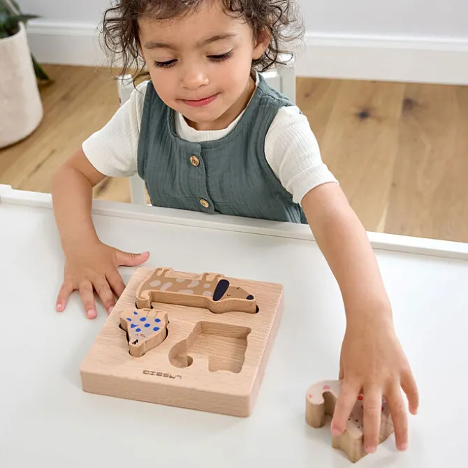 LÄSSIG Puzzle en Bois - Little Mateys