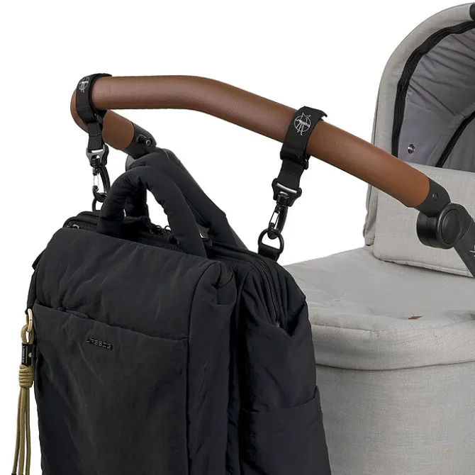 LÄSSIG Sac à Dos à Langer Minoa - Noir