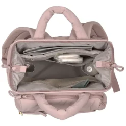 LÄSSIG Sac à Dos à Langer Minoa - Rose Poudré