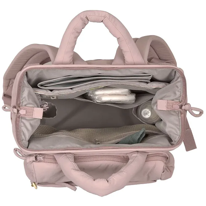 LÄSSIG Sac à Dos à Langer Minoa - Rose Poudré