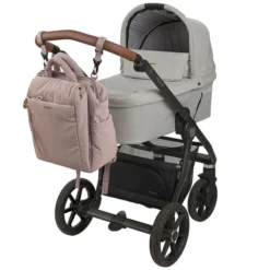 LÄSSIG Sac à Dos à Langer Minoa - Rose Poudré