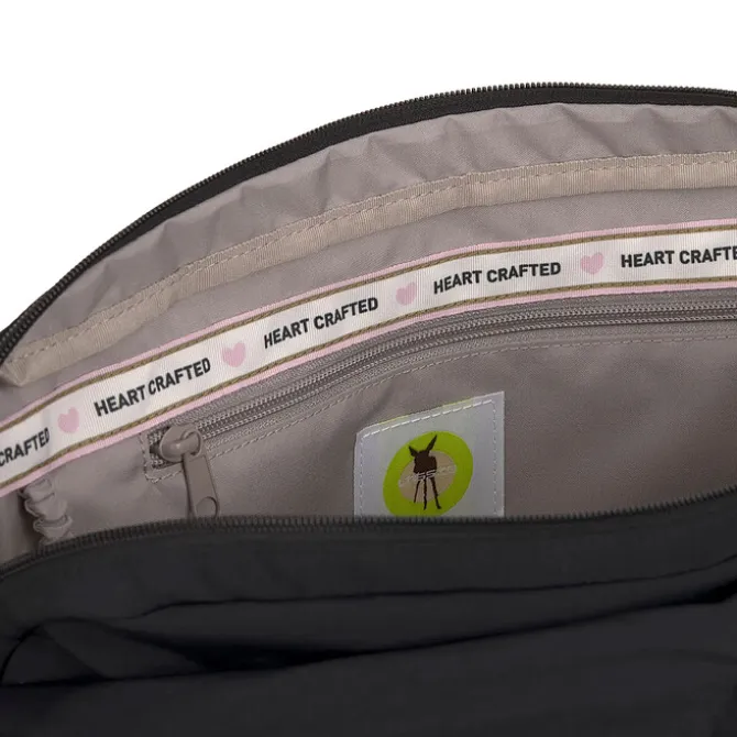 LÄSSIG Sac à Langer Bandoulière Teya - Noir