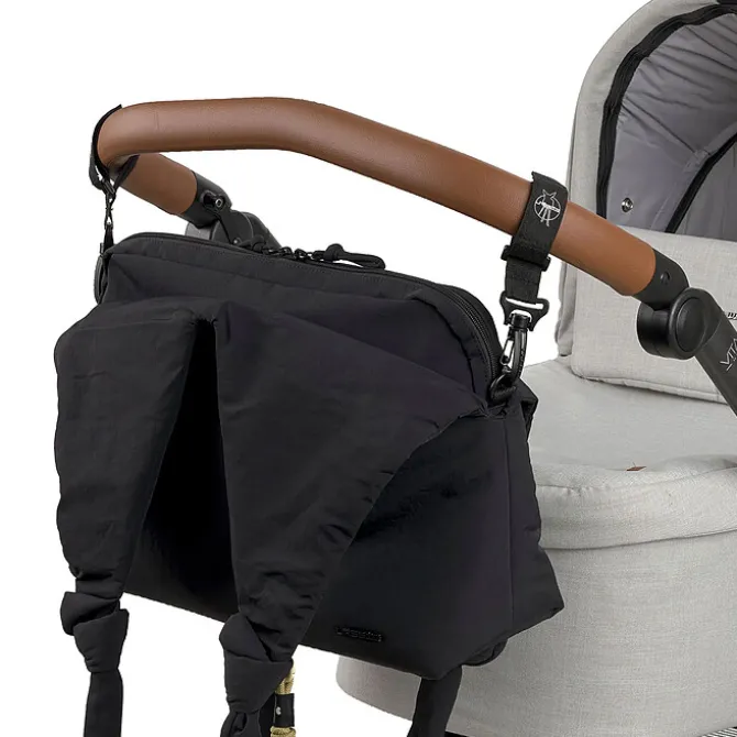 LÄSSIG Sac à Langer Bandoulière Teya - Noir