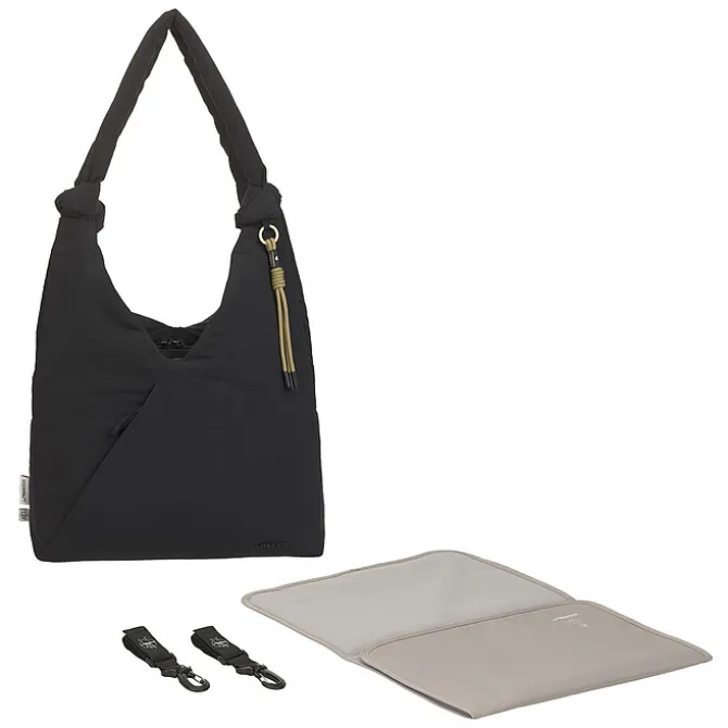 LÄSSIG Sac à Langer Bandoulière Teya - Noir