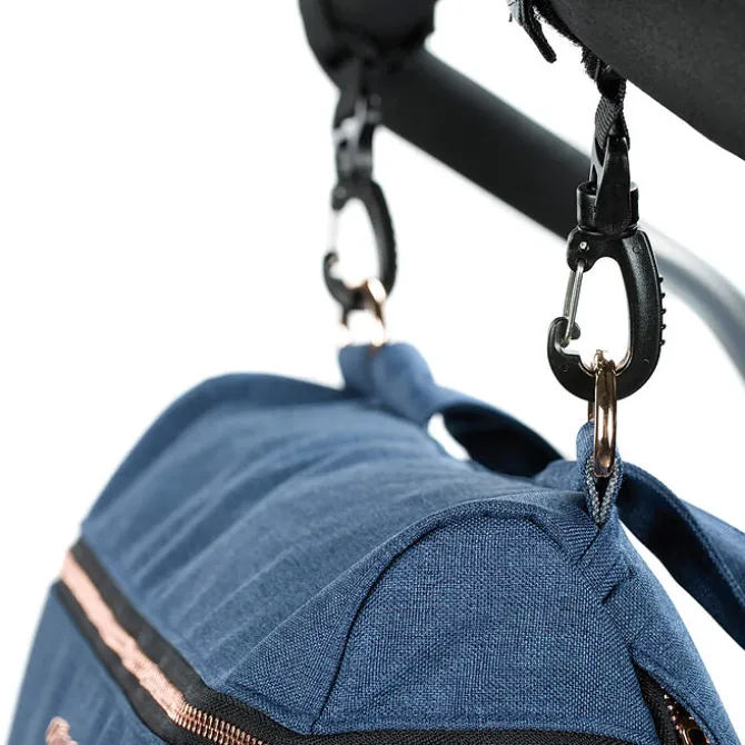 LÄSSIG Sac à Langer Glam Rosie - Bleu
