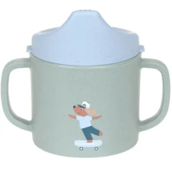 LÄSSIG Tasse d'Apprentissage Tiny Team - Chien