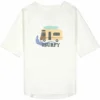 LÄSSIG T-shirt Anti-UV Manches Courtes Camper Ecru - 18/24 Mois