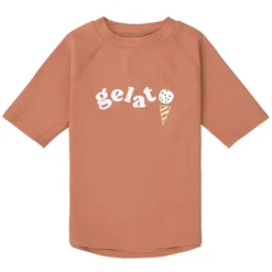 LÄSSIG T-shirt Anti-UV Manches Courtes Terre - 3/6 Mois
