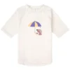 LÄSSIG T-shirt Anti-UV Manches Courtes Ice Cream Chien Sel Marin - 3/6 Mois
