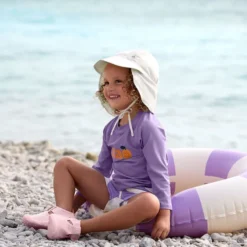 LÄSSIG T-shirt Anti-UV Manches Longues Violet - 18/24 Mois